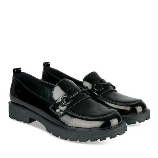 Mocassins ZWART