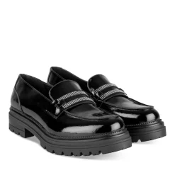 Mocassins ZWART