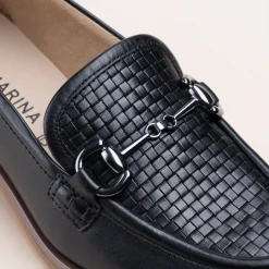 Mocassins ZWART
