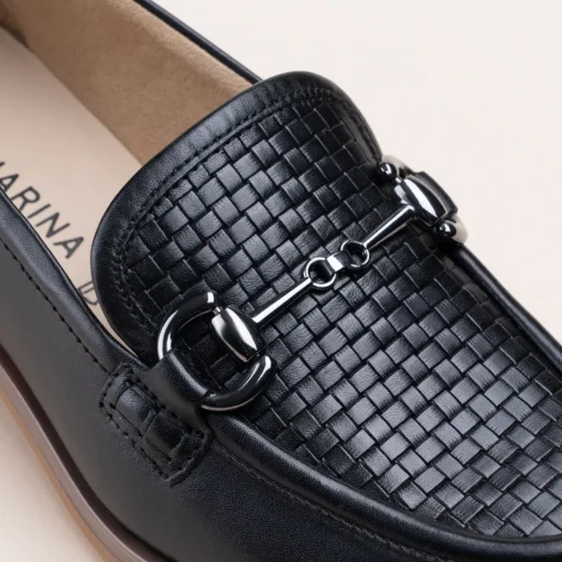 Mocassins ZWART