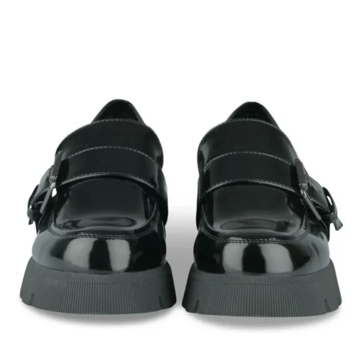 Mocassins ZWART