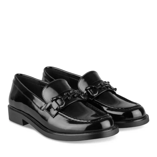 Mocassins ZWART