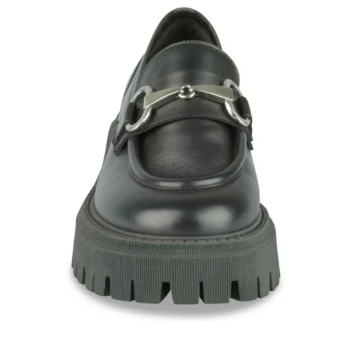 Mocassins ZWART