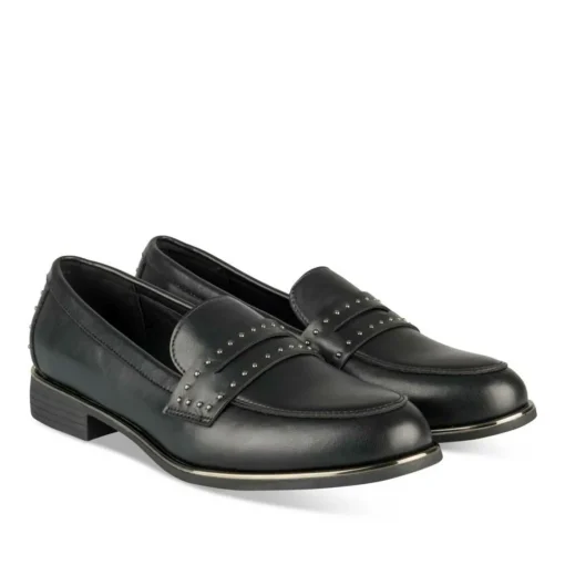 Mocassins ZWART