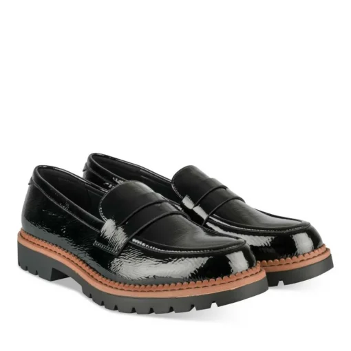 Mocassins ZWART