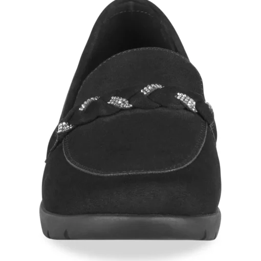 Mocassins ZWART