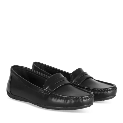 Mocassins ZWART