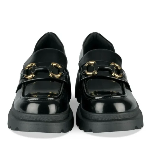 Mocassins ZWART