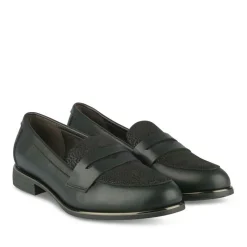 Mocassins ZWART