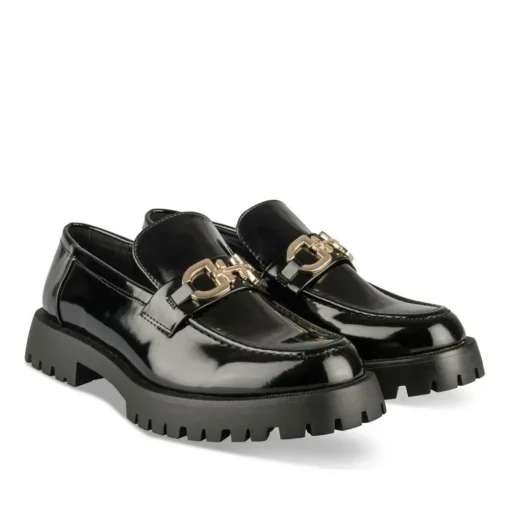 Mocassins ZWART
