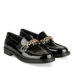 Mocassins ZWART