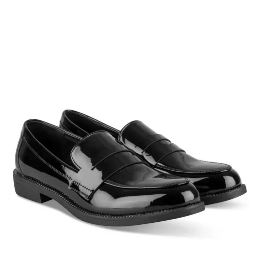 Mocassins ZWART