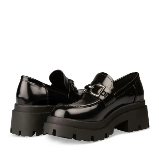 Mocassins ZWART