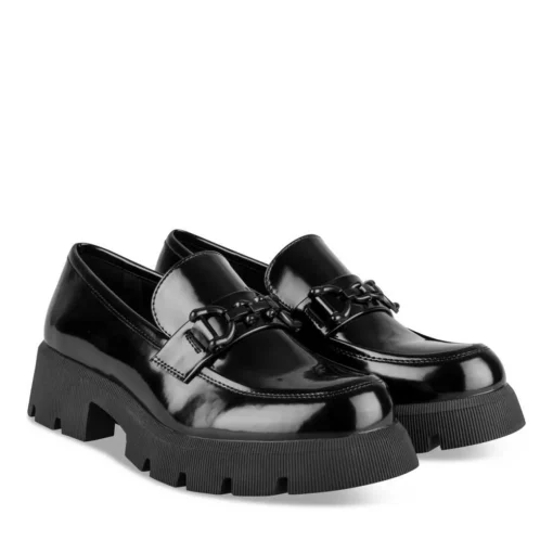 Mocassins ZWART