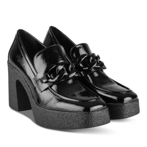 Mocassins ZWART