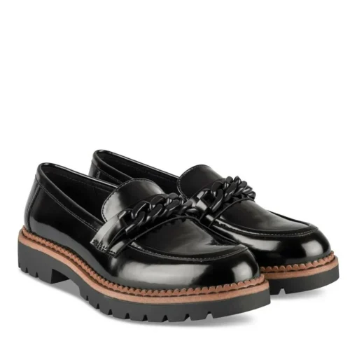 Mocassins ZWART