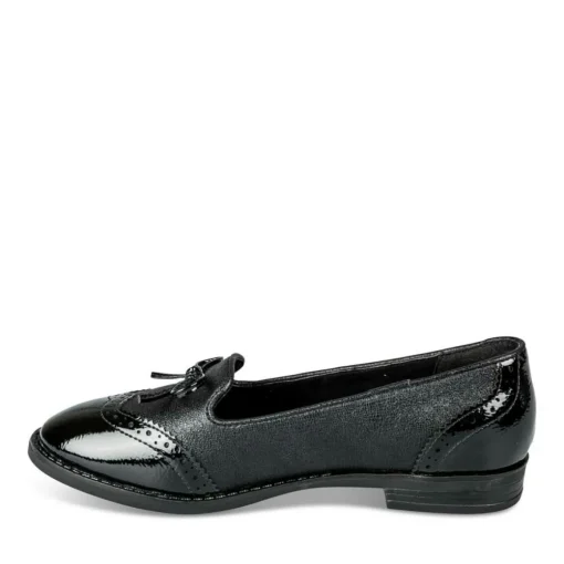 Mocassins ZWART