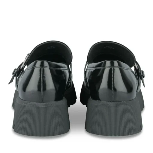 Mocassins ZWART