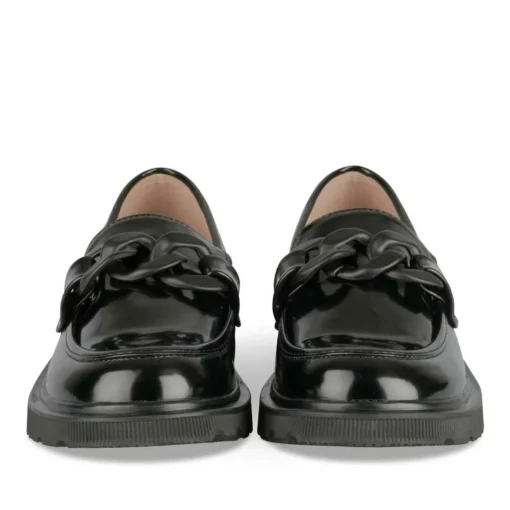 Mocassins ZWART