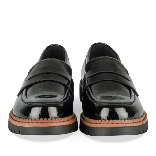 Mocassins ZWART