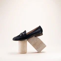 Mocassins ZWART