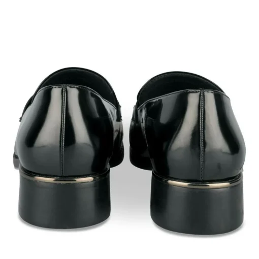 Mocassins ZWART