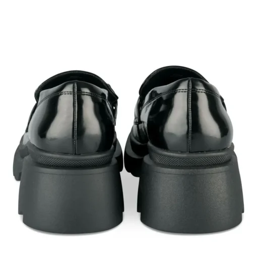 Mocassins ZWART