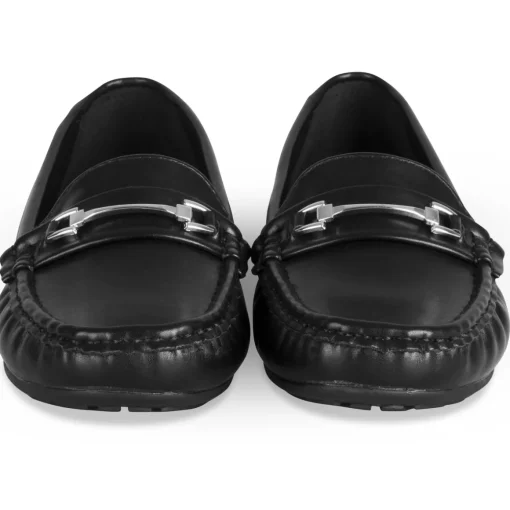 Mocassins ZWART