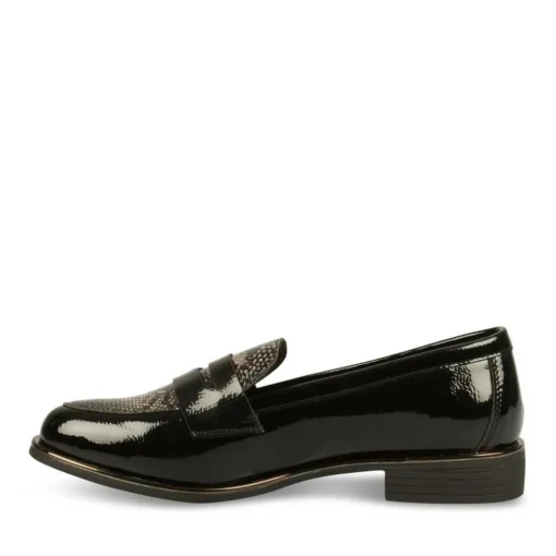 Mocassins ZWART