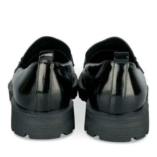 Mocassins ZWART