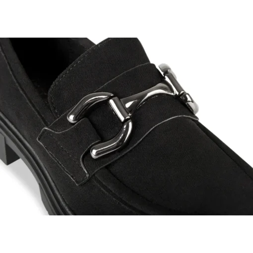 Mocassins ZWART