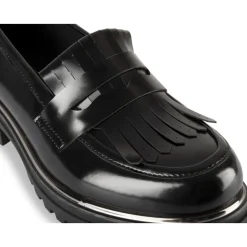 Mocassins ZWART