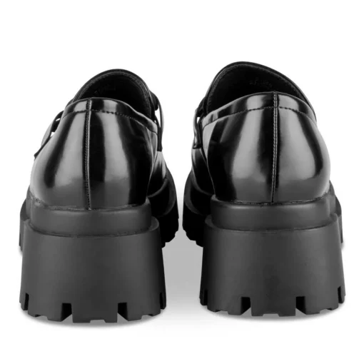 Mocassins ZWART