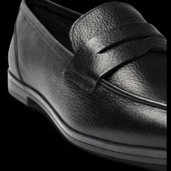 Mocassins ZWART