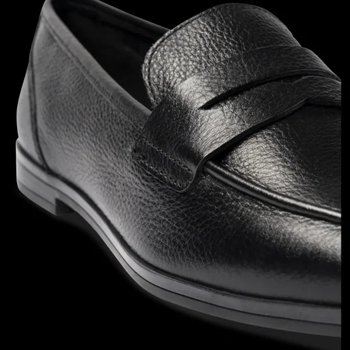 Mocassins ZWART