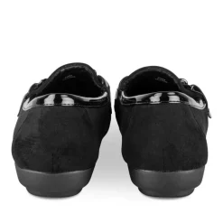 Mocassins ZWART