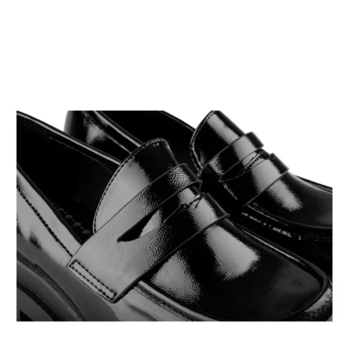 Mocassins ZWART