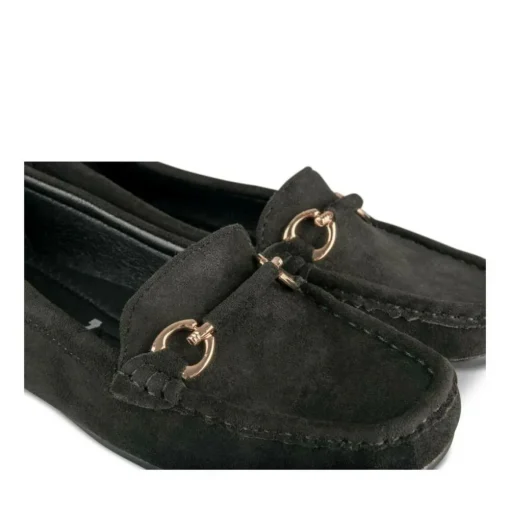 Mocassins ZWART