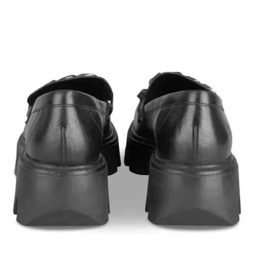 Mocassins ZWART