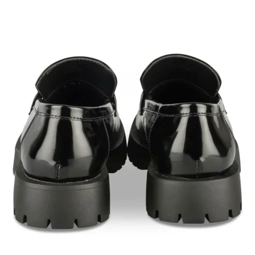 Mocassins ZWART