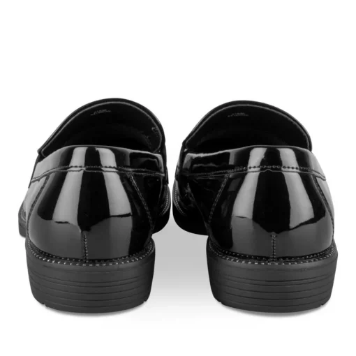 Mocassins ZWART
