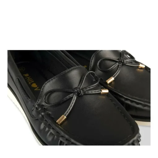 Mocassins ZWART