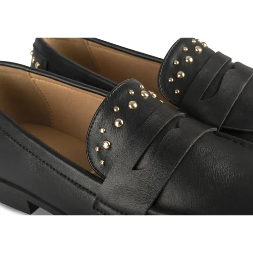 Mocassins ZWART