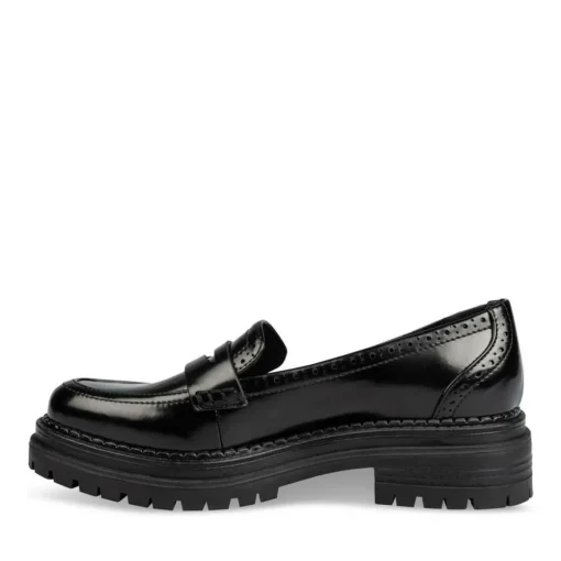 Mocassins ZWART