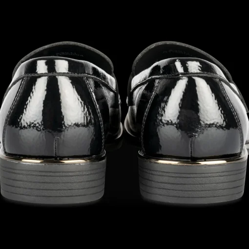 Mocassins ZWART