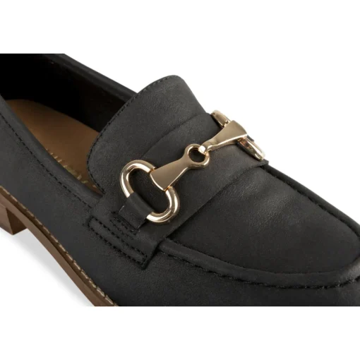 Mocassins ZWART
