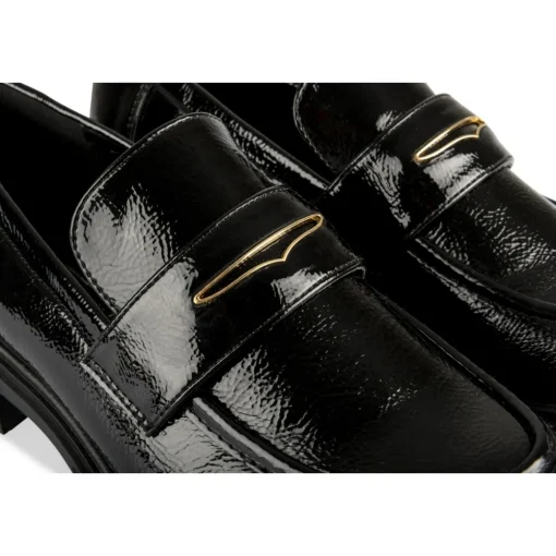Mocassins ZWART