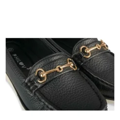 Mocassins ZWART