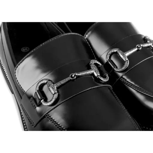 Mocassins ZWART