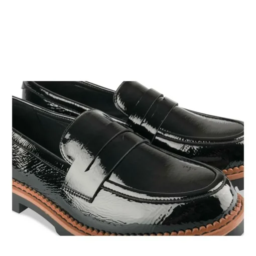 Mocassins ZWART